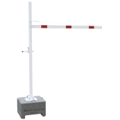 Mobile height limiter | cross tube length: 2500 mm | for padlock